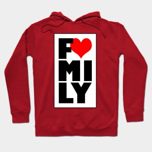 I Love My Family Reunion Slogan For Family Reunions Hoodie